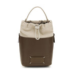 Maison Margiela Brown Calf Leather Bos Taurus Backet Bag