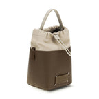 Maison Margiela Brown Calf Leather Bos Taurus Backet Bag
