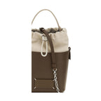 Maison Margiela Brown Calf Leather Bos Taurus Backet Bag