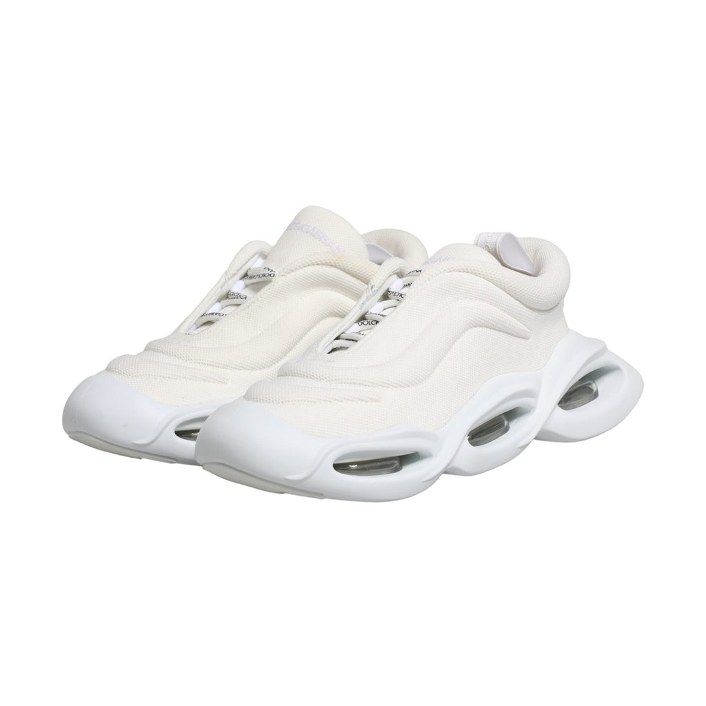 White Slip On Wave Low Top Sneakers Shoes