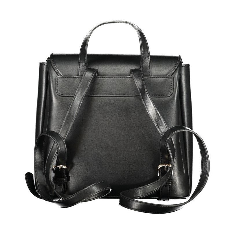 Valentino Black Polyethylene Backpack