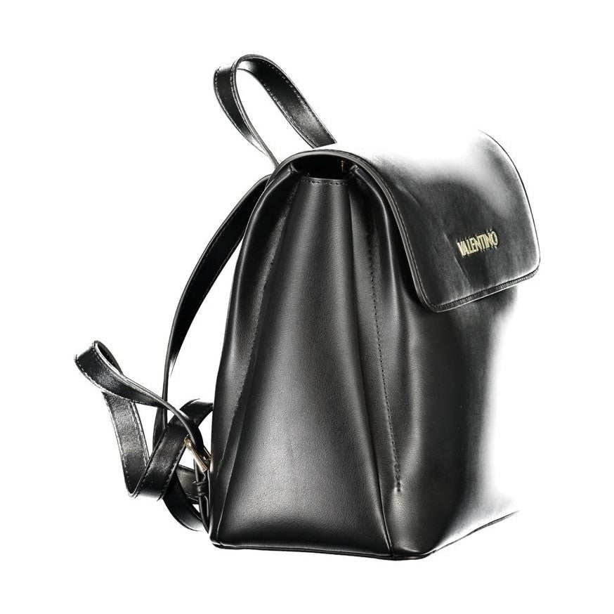 Valentino Black Polyethylene Backpack