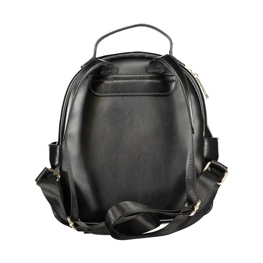 Valentino Black Polyethylene Backpack