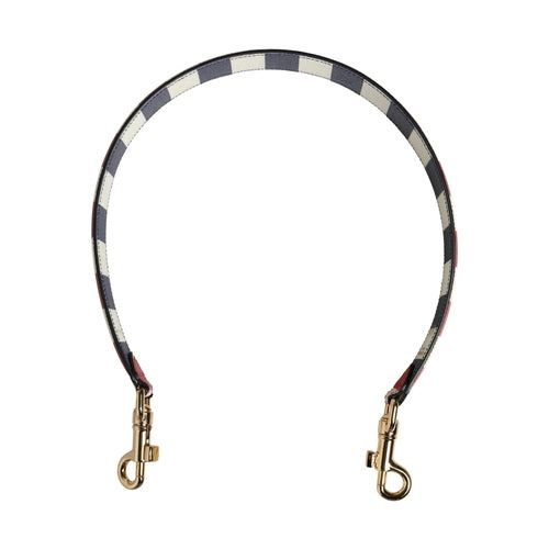 Dolce & Gabbana Multicolor Leather Striped Bag Accessory Shoulder Strap