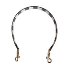 Dolce & Gabbana Multicolor Leather Striped Bag Accessory Shoulder Strap