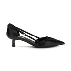 Prada Black Goatskin High Heel Pumps