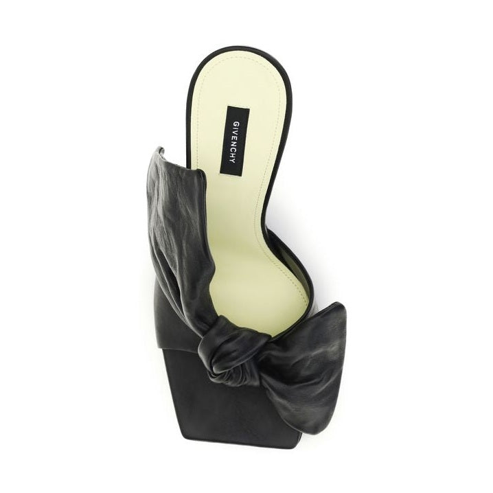 Givenchy Black Lamb Ovis Aries Aries Mules