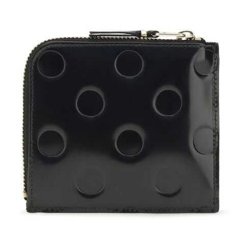 Comme Des Garçons Black Calf Leather Bos Taurus Wallet