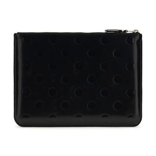 Comme Des Garçons Black Calf Leather Bos Taurus Wallet