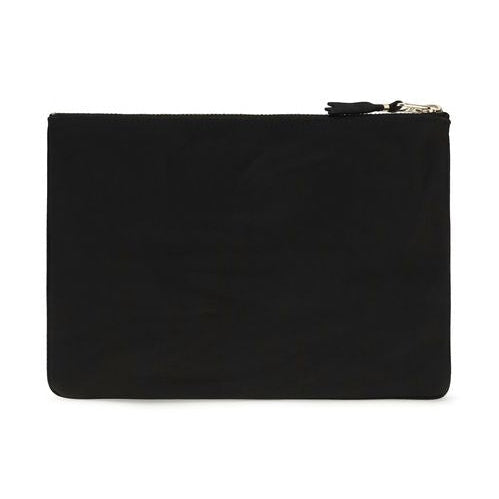 Comme Des Garçons Black Calf Leather Bos Taurus Wallet