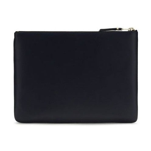 Comme Des Garçons Blue Calf Leather Bos Taurus Wallet