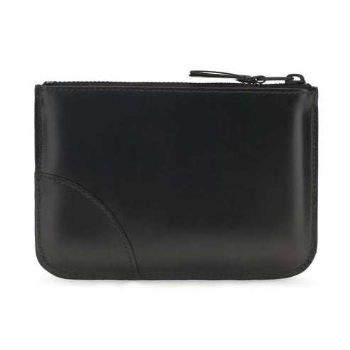 Comme Des Garçons Black Calf Leather Bos Taurus Wallet