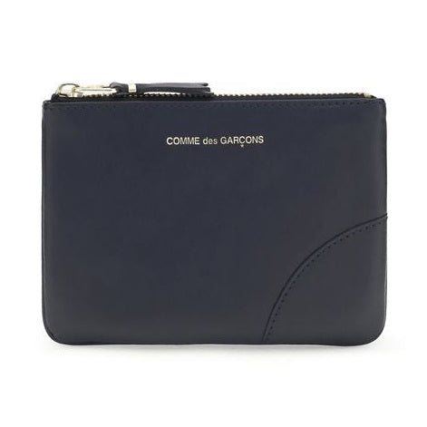Comme Des Garçons Blue Calf Leather Bos Taurus Wallet