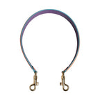 Dolce & Gabbana Orange Purple Calf Leather Bag Accessory  Shoulder Strap