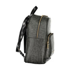 Valentino Black Polyurethane Women Backpack
