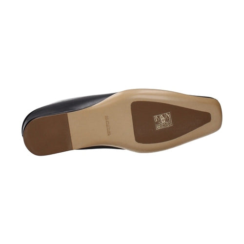 Jil Sander Black Leather Slippers