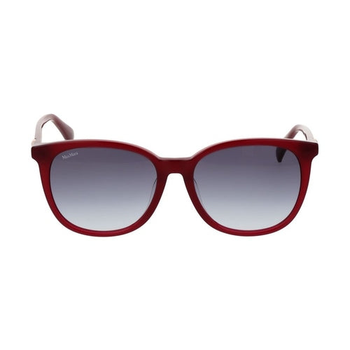 Max Mara Burgundy Acetate Sunglasses