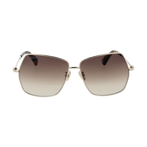 Max Mara Gold Metal Sunglasses