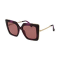 Max Mara Purple Plastic Sunglasses