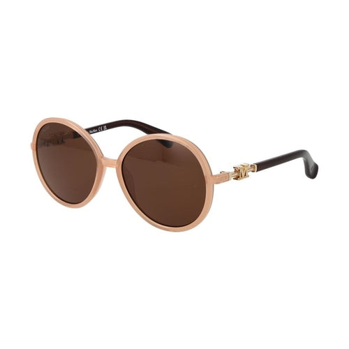Max Mara Beige Plastic Sunglasses