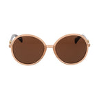 Max Mara Beige Plastic Sunglasses