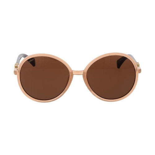 Max Mara Beige Plastic Sunglasses