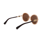 Max Mara Beige Plastic Sunglasses
