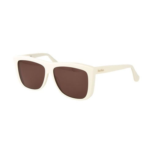 Max Mara White Acetate Sunglasses