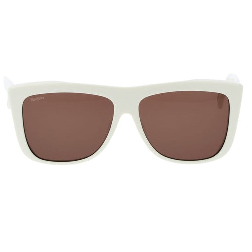 Max Mara White Acetate Sunglasses
