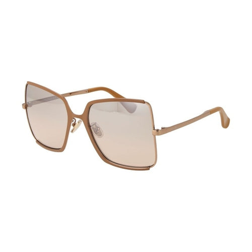 Max Mara Brown Metal Sunglasses