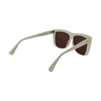 Max Mara White Acetate Sunglasses