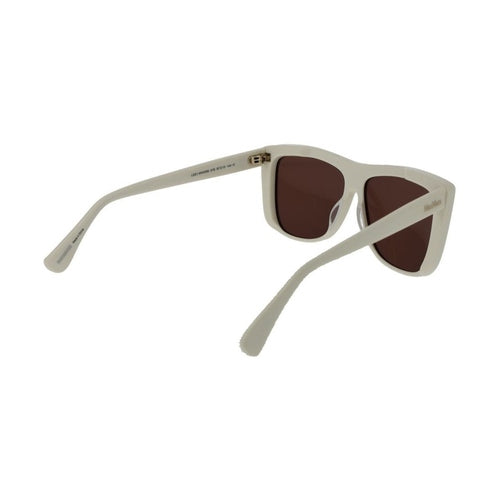 Max Mara White Acetate Sunglasses
