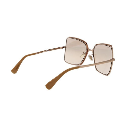 Max Mara Brown Metal Sunglasses