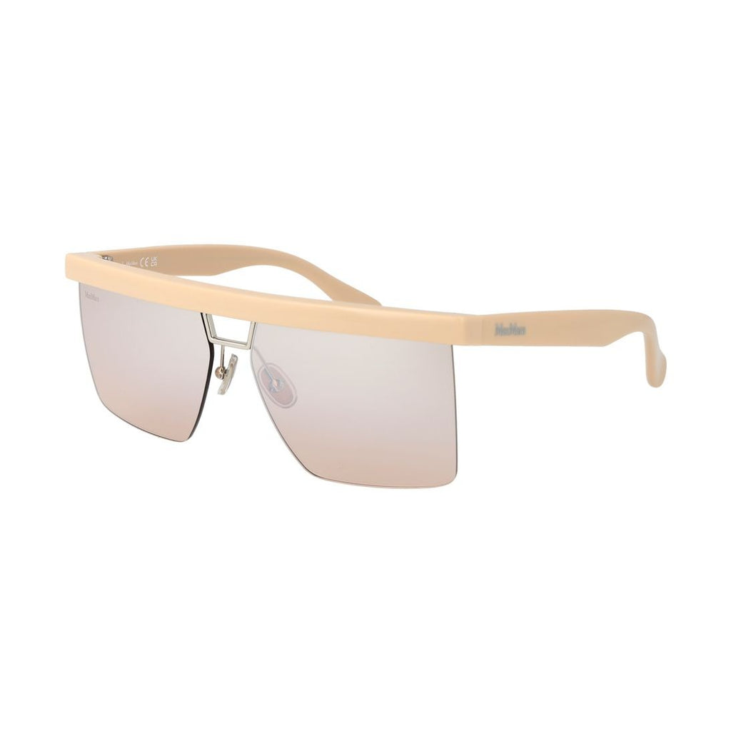 Max Mara Beige Plastic Sunglasses