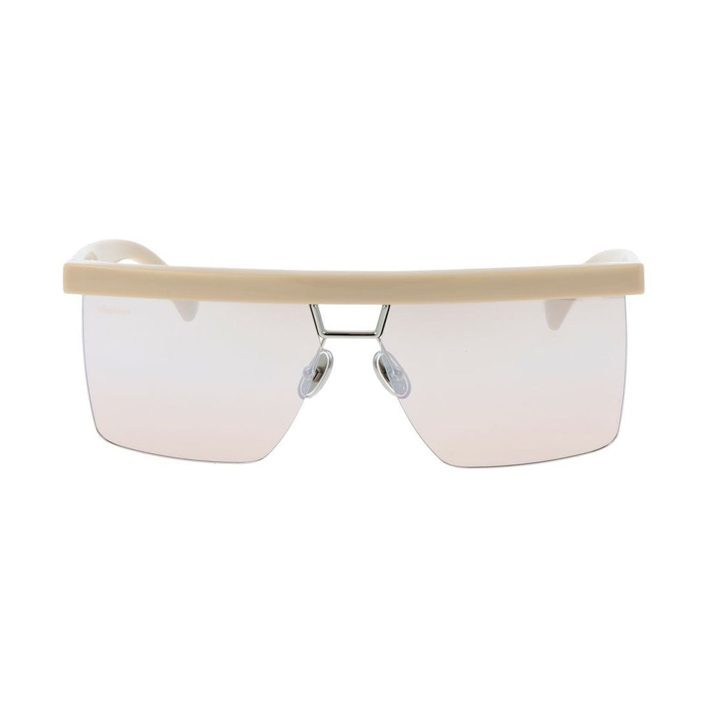 Max Mara Beige Plastic Sunglasses