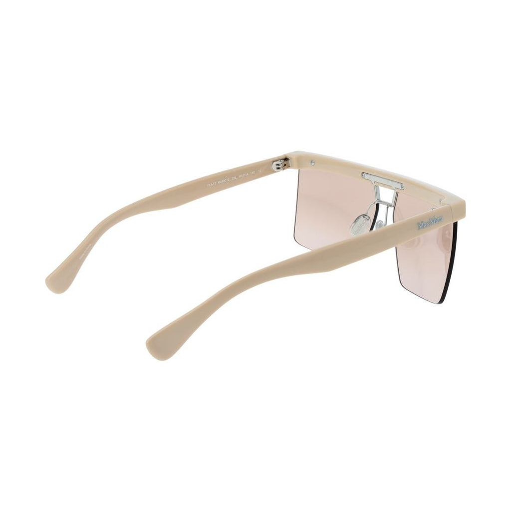 Max Mara Beige Plastic Sunglasses