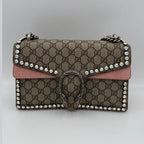 Gucci GUCCI DIONYSUS GG Supreme with Diamantes Handbag