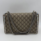 Gucci GUCCI DIONYSUS GG Supreme with Diamantes Handbag