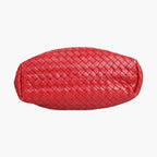 Bottega Veneta Red Intrecciato Leather Tote Bag
