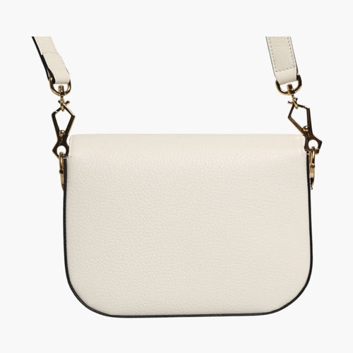 Gucci x Adidas Horsebit 1955 White Black Calfskin Leather Shoulder Bag