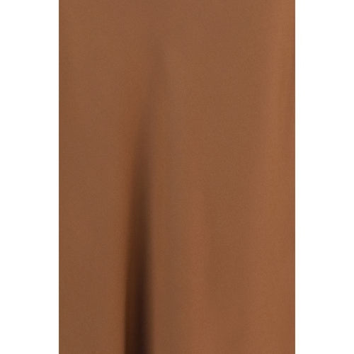 Brunello Cucinelli Brown Acetate Midi Skirt