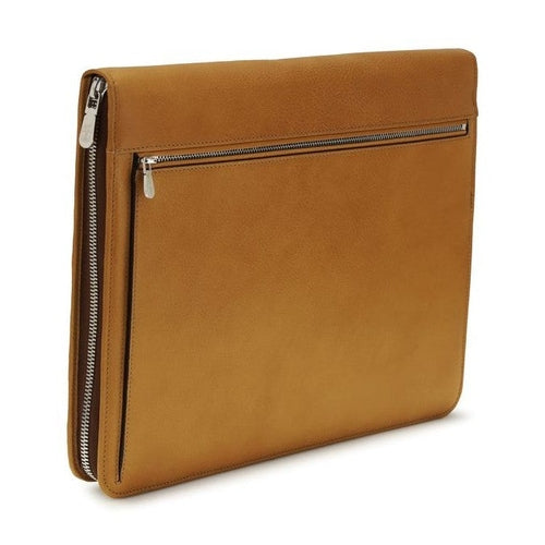 Brunello Cucinelli Brown Calf Leather Bos Taurus Wallet