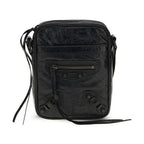 Balenciaga Black Lamb Ovis Aries Aries Shoulder Bag