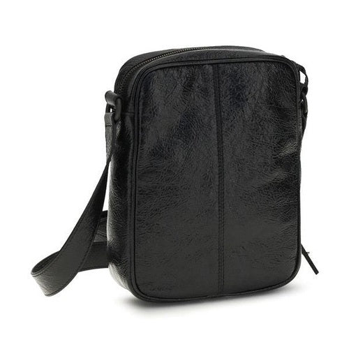 Balenciaga Black Lamb Ovis Aries Aries Shoulder Bag