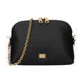 Dolce & Gabbana Black Leather Shoulder Bag