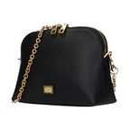 Dolce & Gabbana Black Leather Shoulder Bag