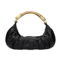 Balmain Black Leather Handbag