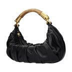 Balmain Black Leather Handbag