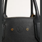 Louis Vuitton Pink and Black Leather City Steamer Leather Handbag