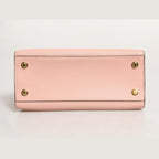 Louis Vuitton Pink and Black Leather City Steamer Leather Handbag